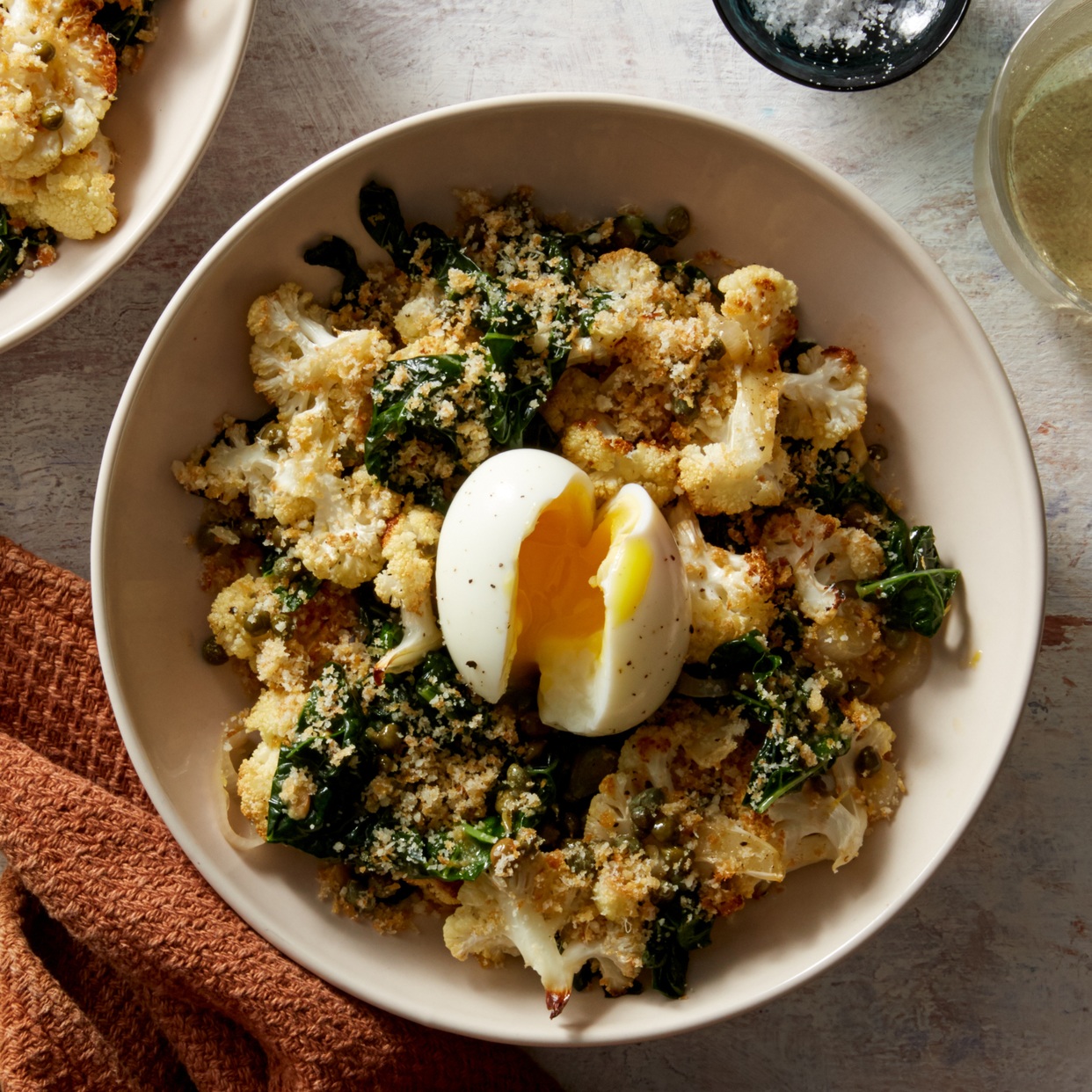 Roasted Cauliflower Salad