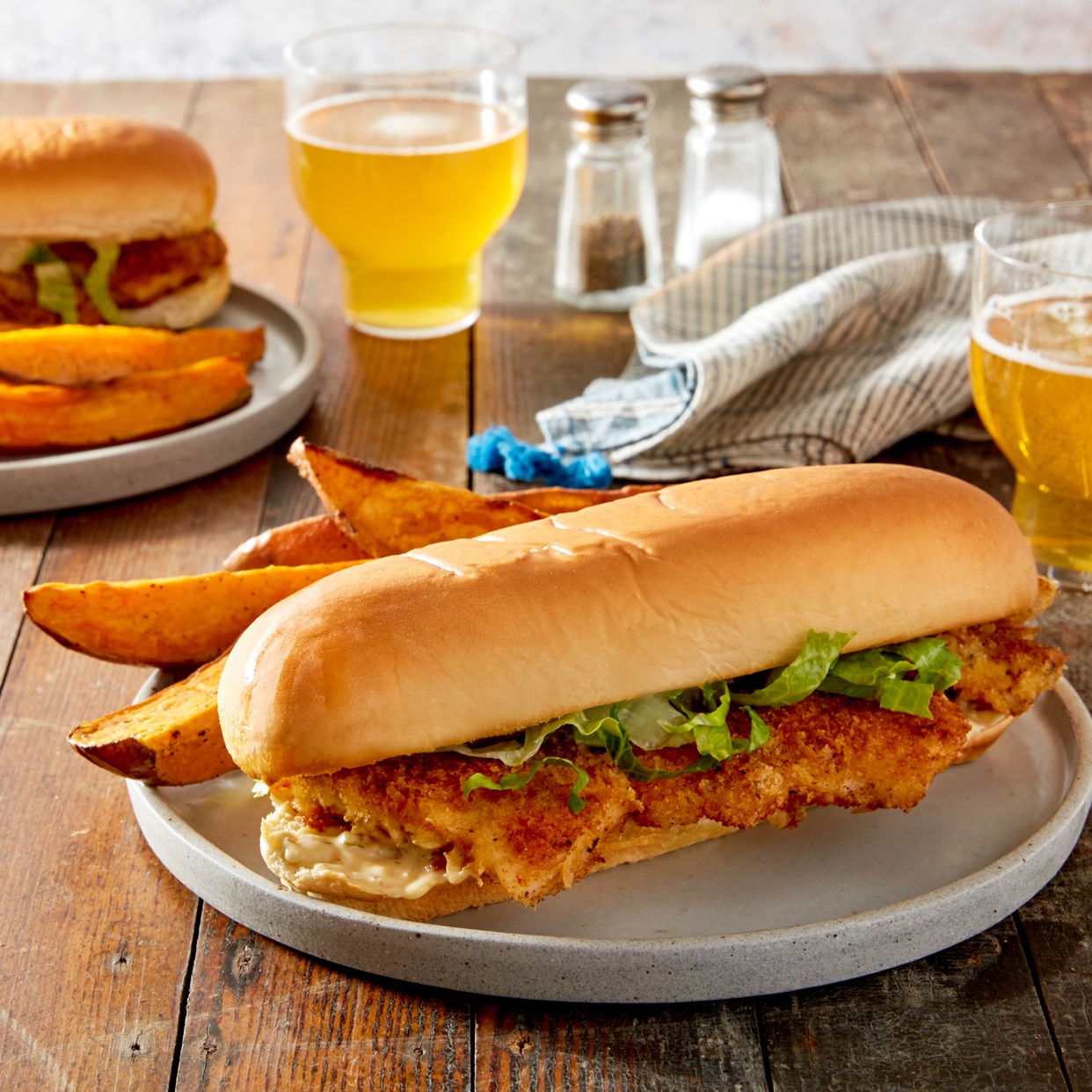 Crispy Fish Sandwiches