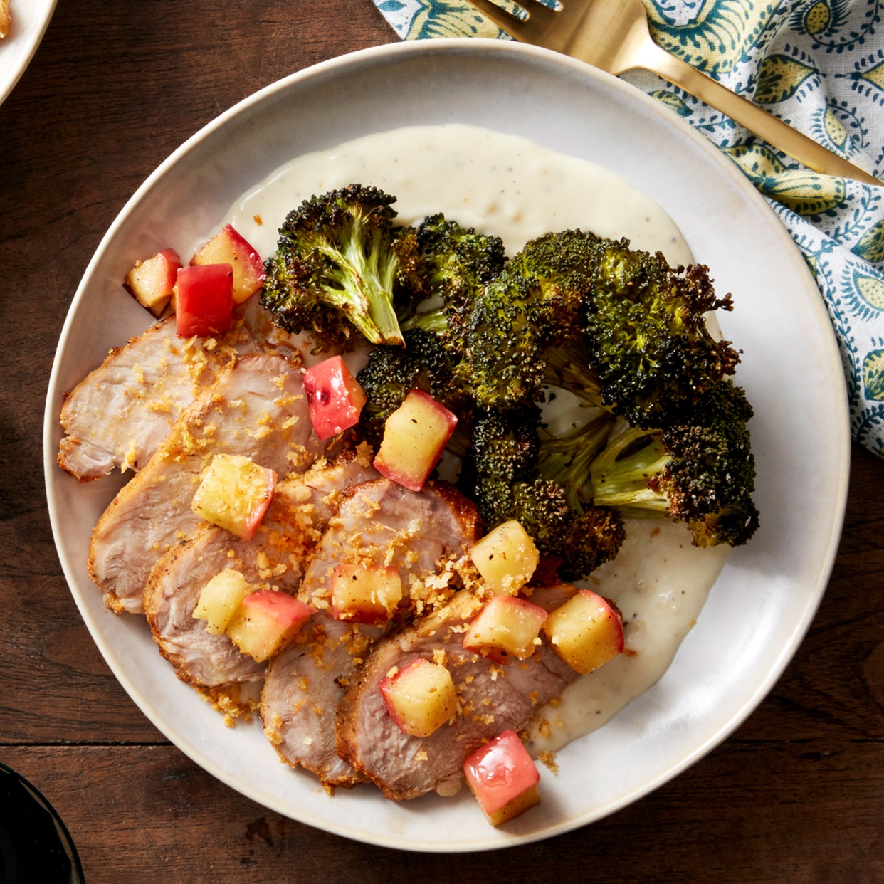 Roasted Pork & Broccoli