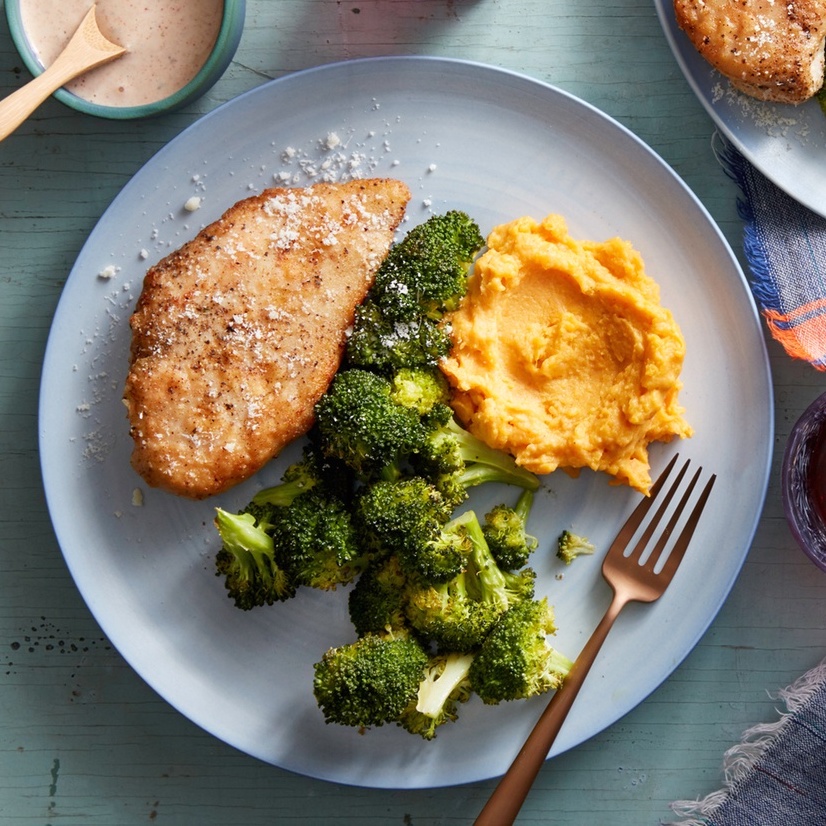 Parmesan-Crusted Chicken